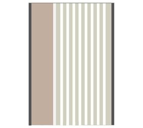 Sander Sander - theedoek stretta (50 x 70 cm) - beige/taupe