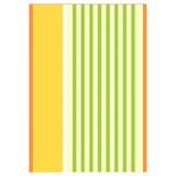 Sander Sander - theedoek stretta (50 x 70 cm) - geel/groen
