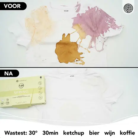 Cosmeau Cosmeau - wasstrips - geurloos (120 wasbeurten) Cosmeau Cosmeau - wasstrips - geurloos (120 wasbeurten)