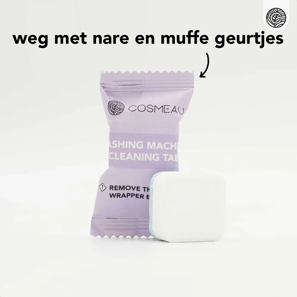 Cosmeau Cosmeau - wasmachinereiniger (12 tabletten) Cosmeau Cosmeau - wasmachinereiniger (12 tabletten)