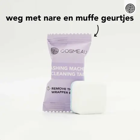 Cosmeau Cosmeau - wasmachinereiniger (12 tabletten) Cosmeau Cosmeau - wasmachinereiniger (12 tabletten)