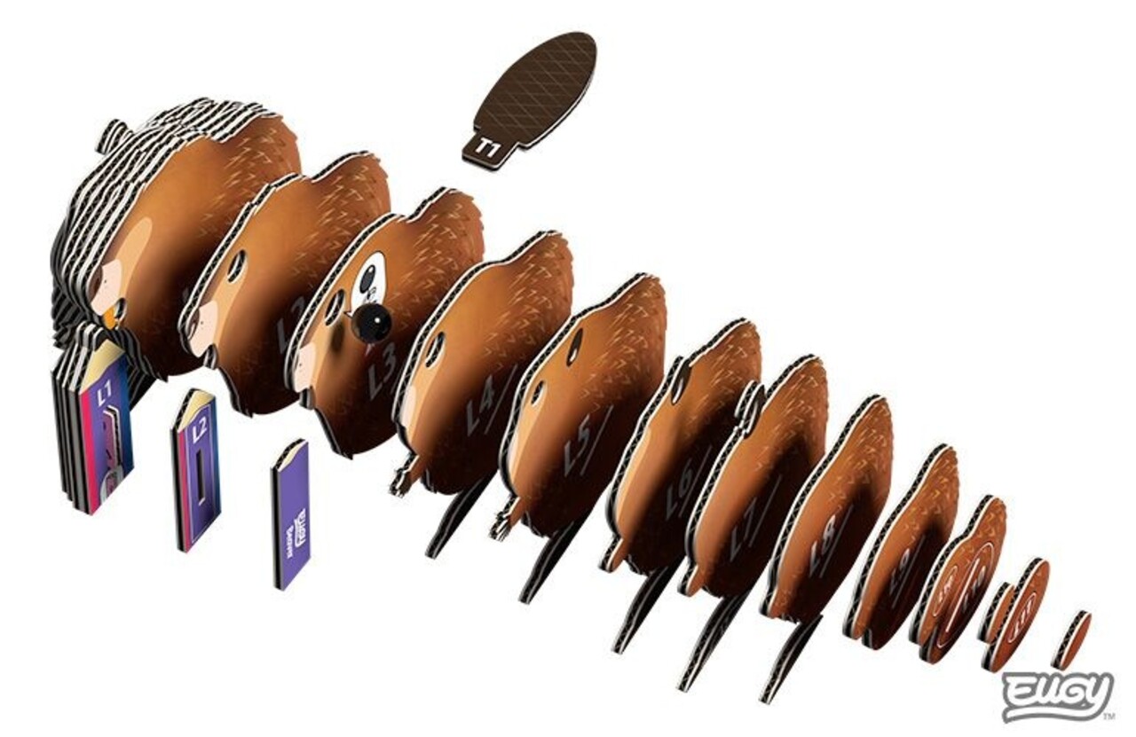 Eugy Eugy - 3d model - bever (127) Eugy Eugy - 3d model - bever (127)