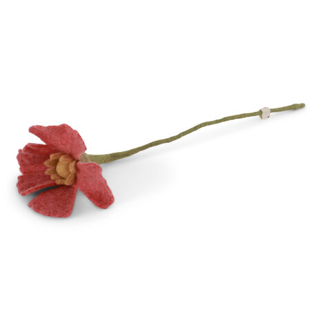 Gry & Sif Gry & sif - bloem poppy - raspberry Gry & Sif Gry & sif - bloem poppy - raspberry