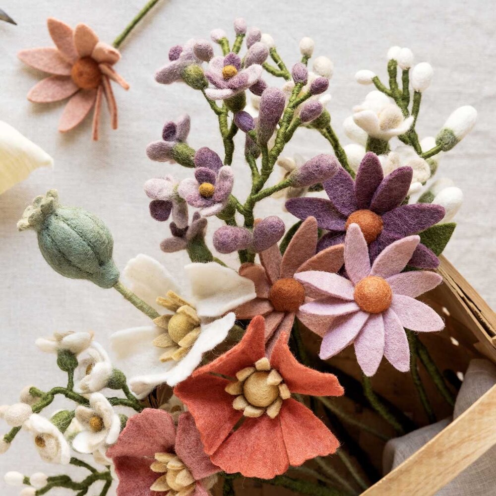 Gry & Sif Gry & sif - bloem wisteria - white