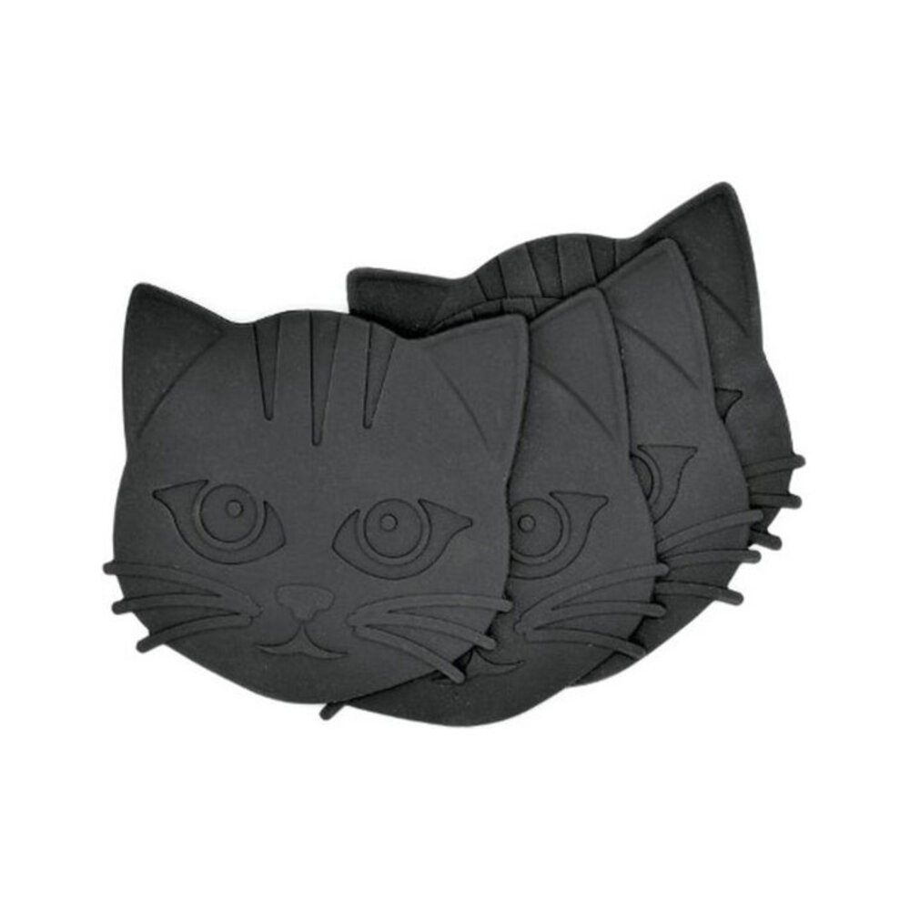 Invotis Invotis - onderzetters - cat (set van 4) Invotis Invotis - onderzetters - cat (set van 4)