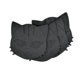 Invotis Invotis - onderzetters - cat (set van 4)