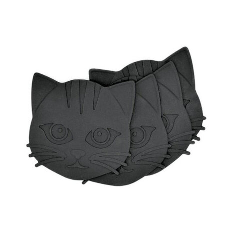 Invotis Invotis - onderzetters - cat (set van 4) Invotis Invotis - onderzetters - cat (set van 4)