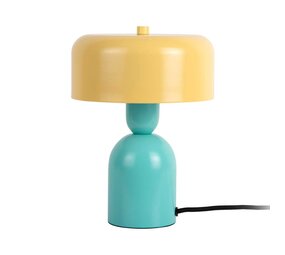 Leitmotiv Leitmotiv - lamp double funky - turquoise blue & soft yellow Leitmotiv Leitmotiv - lamp double funky - turquoise blue & soft yellow