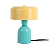 Leitmotiv - lamp double funky - turquoise blue & soft yellow Leitmotiv - lamp double funky - turquoise blue & soft yellow