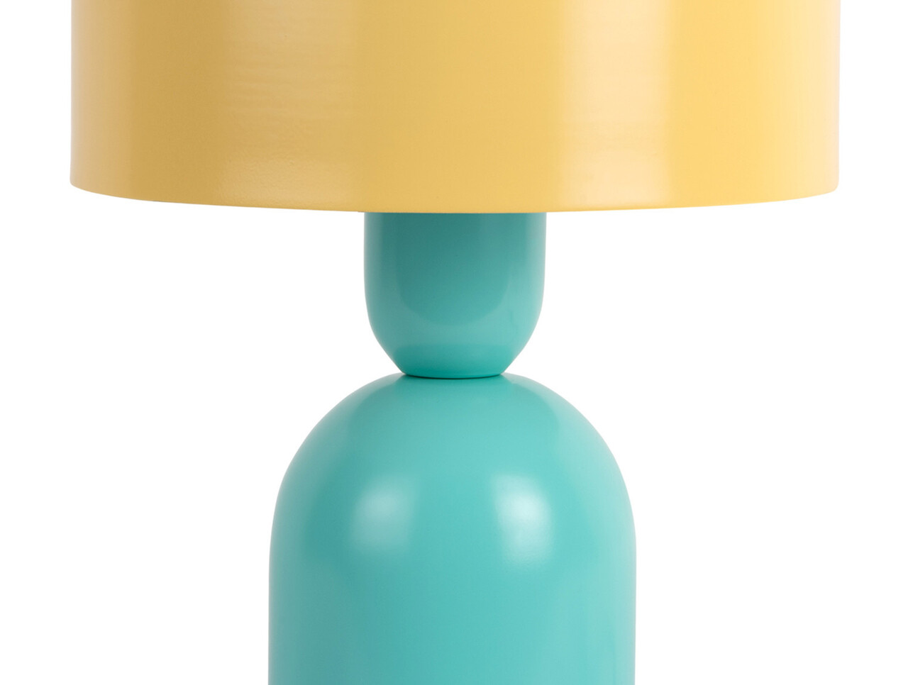 Leitmotiv Leitmotiv - lamp double funky - turquoise blue & soft yellow Leitmotiv Leitmotiv - lamp double funky - turquoise blue & soft yellow