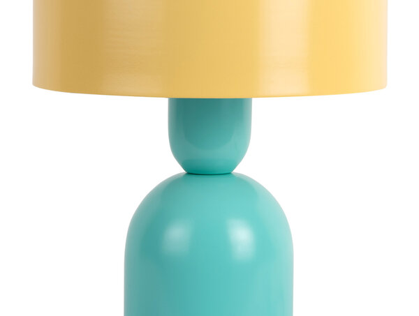 Leitmotiv Leitmotiv - lamp double funky - turquoise blue & soft yellow Leitmotiv Leitmotiv - lamp double funky - turquoise blue & soft yellow