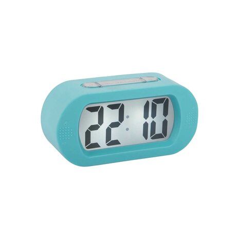Karlsson Karlsson - wekker gummy - turquoise blue Karlsson Karlsson - wekker gummy - turquoise blue