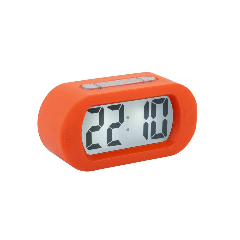 Karlsson Karlsson - wekker gummy - bright orange Karlsson Karlsson - wekker gummy - bright orange