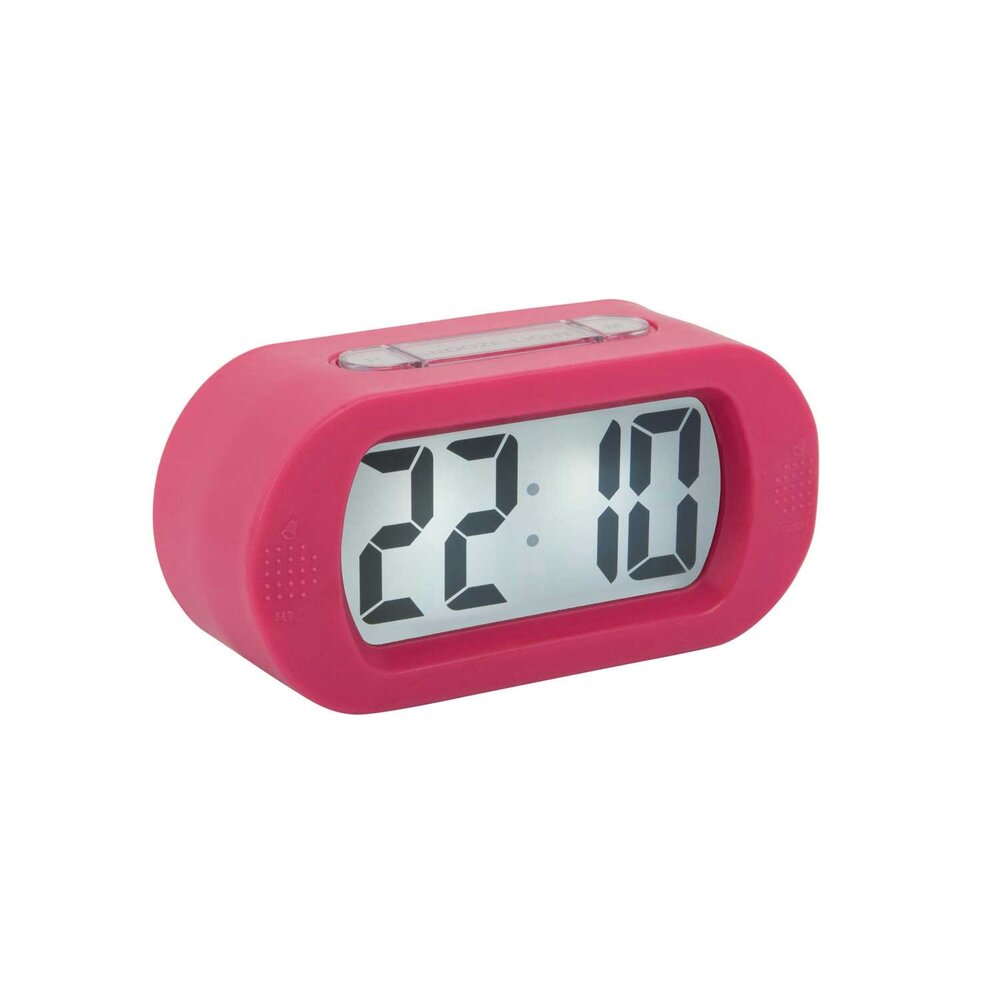 Karlsson Karlsson - wekker gummy - bright pink Karlsson Karlsson - wekker gummy - bright pink