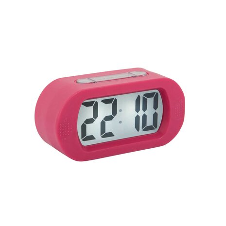 Karlsson Karlsson - wekker gummy - bright pink Karlsson Karlsson - wekker gummy - bright pink