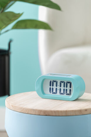 Karlsson Karlsson - wekker gummy - turquoise blue Karlsson Karlsson - wekker gummy - turquoise blue