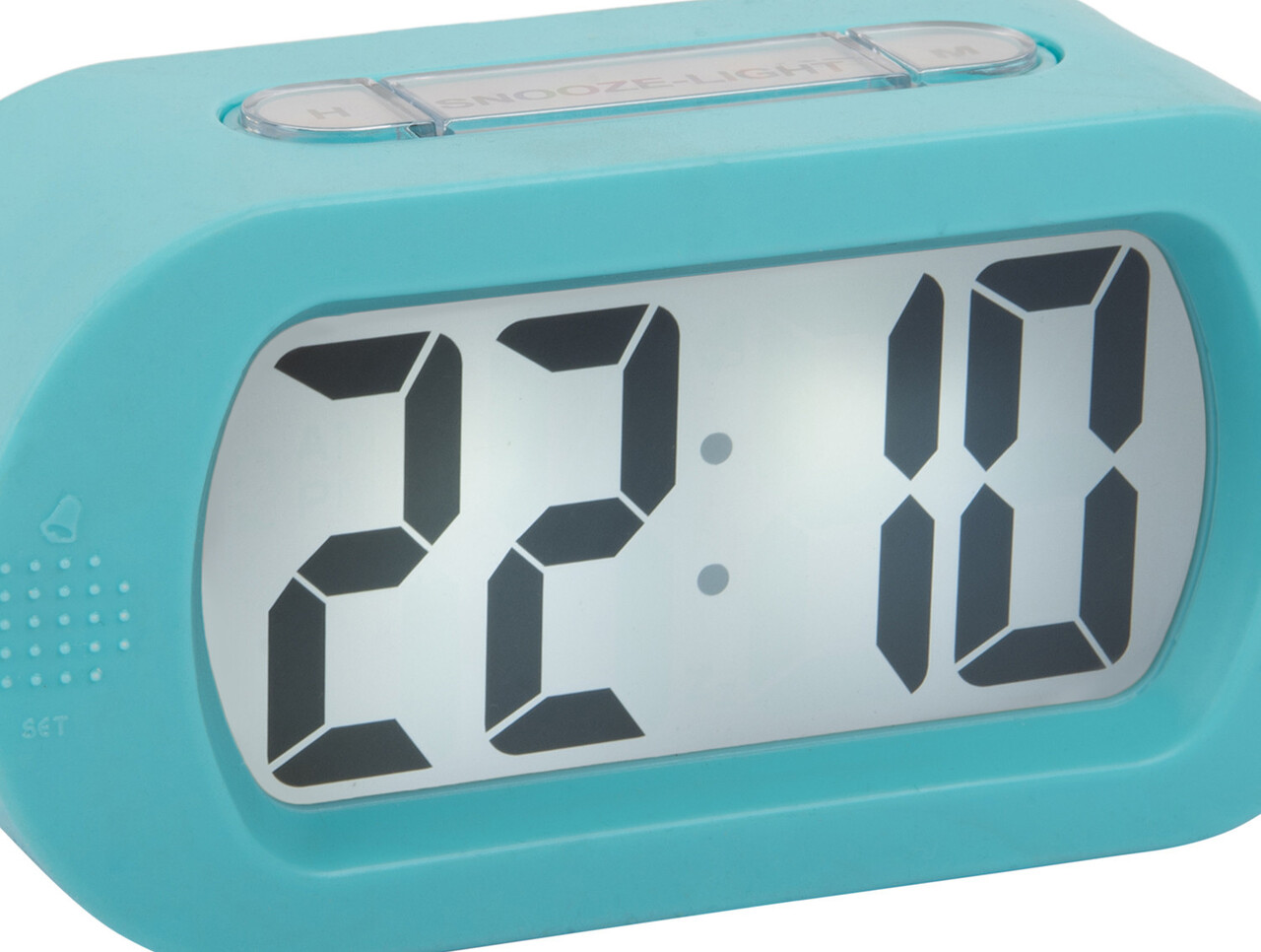 Karlsson Karlsson - wekker gummy - turquoise blue Karlsson Karlsson - wekker gummy - turquoise blue