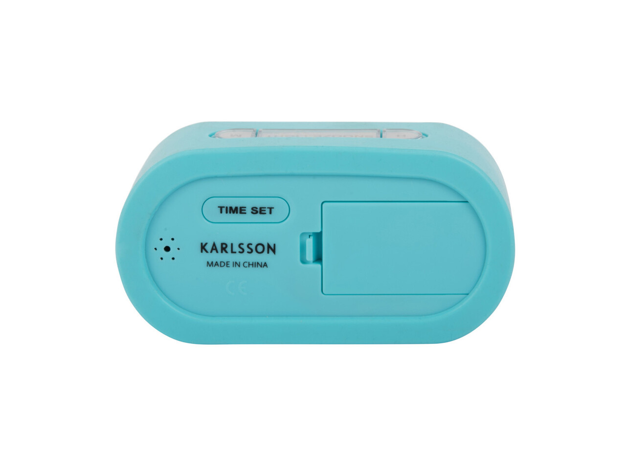 Karlsson Karlsson - wekker gummy - turquoise blue Karlsson Karlsson - wekker gummy - turquoise blue