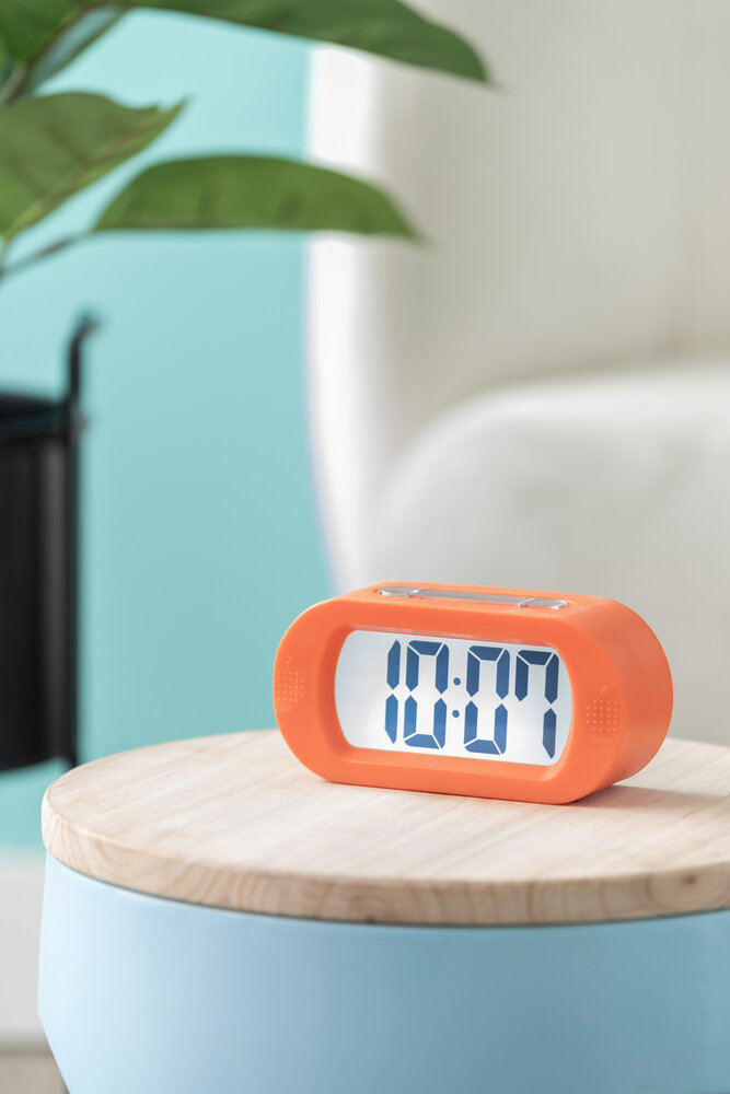Karlsson Karlsson - wekker gummy - bright orange Karlsson Karlsson - wekker gummy - bright orange