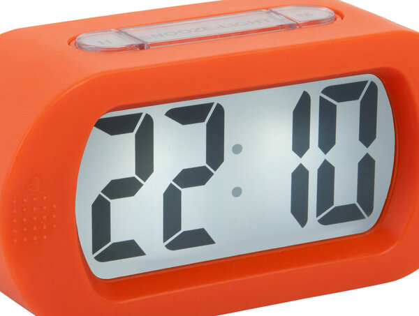 Karlsson Karlsson - wekker gummy - bright orange Karlsson Karlsson - wekker gummy - bright orange