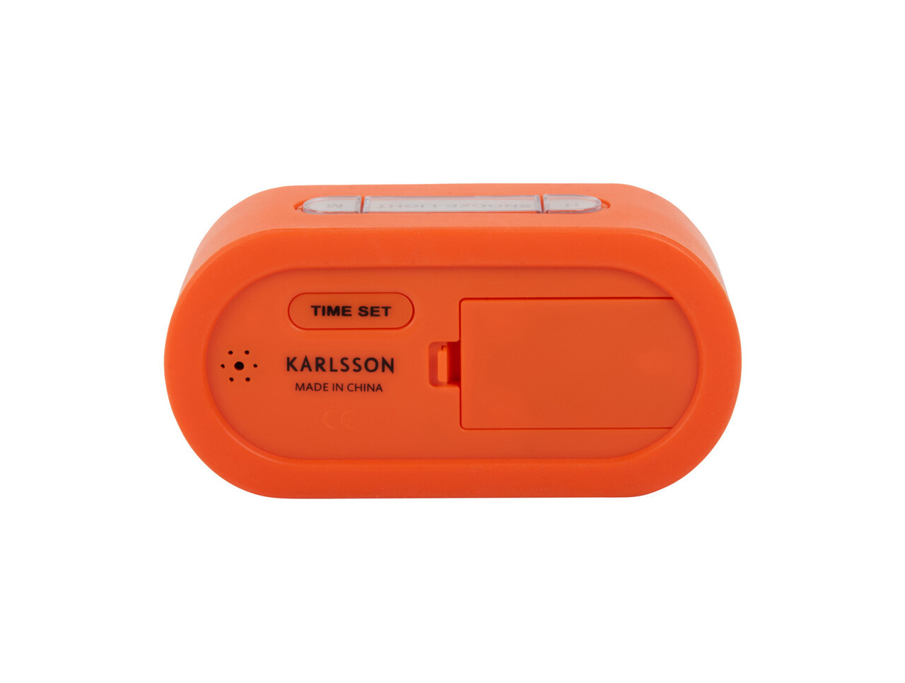 Karlsson Karlsson - wekker gummy - bright orange Karlsson Karlsson - wekker gummy - bright orange