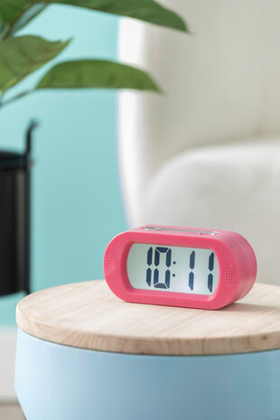 Karlsson Karlsson - wekker gummy - bright pink Karlsson Karlsson - wekker gummy - bright pink