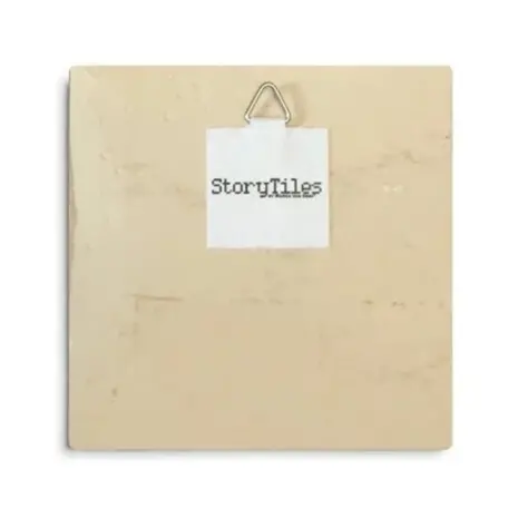 Storytiles Storytiles - tegel small - a vase with love & bliss (10x10 cm) Storytiles Storytiles - tegel small - a vase with love & bliss (10x10 cm)