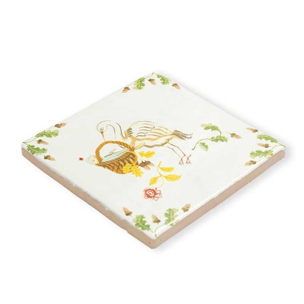 Storytiles Storytiles - tegel small - welcome lovely baby (10x10 cm) Storytiles Storytiles - tegel small - welcome lovely baby (10x10 cm)