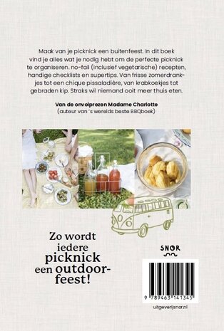 Snor Snor - boek - perfecte picknick Snor Snor - boek - perfecte picknick