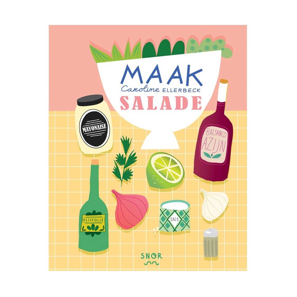 Snor Snor - boek - maak salade Snor Snor - boek - maak salade