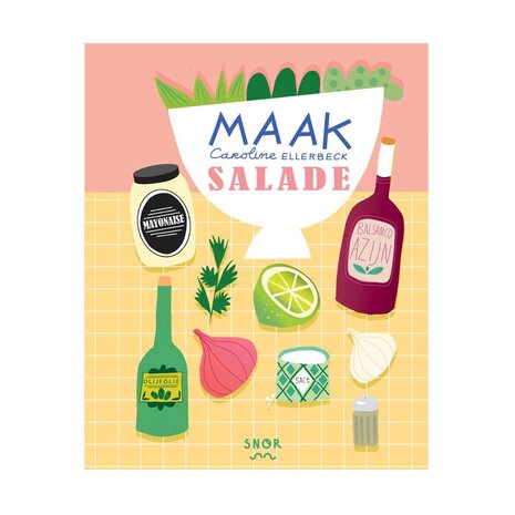Snor Snor - boek - maak salade Snor Snor - boek - maak salade