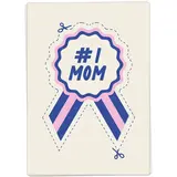 Kaart Blanche Kaart blanche - wenskaart - number one mom Kaart Blanche Kaart blanche - wenskaart - number one mom