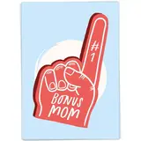 Kaart Blanche Kaart blanche - wenskaart - number one bonus mom