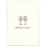 Kaart Blanche Kaart blanche - wenskaart - partners in wine