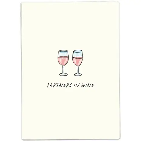 Kaart Blanche Kaart blanche - wenskaart - partners in wine