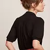 King Louie King Louie - carina blouse viscose light ssl - black King Louie King Louie - carina blouse viscose light ssl - black