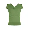 King Louie King Louie - double v top mateo knit - jade green King Louie King Louie - double v top mateo knit - jade green