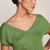 King Louie King Louie - double v top mateo knit - jade green King Louie King Louie - double v top mateo knit - jade green