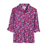 Seasalt Seasalt - larissa shirt - collaged floral scarlet Seasalt Seasalt - larissa shirt - collaged floral scarlet