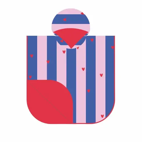 Quutopia Quutopia - beach poncho - cherry Quutopia Quutopia - beach poncho - cherry