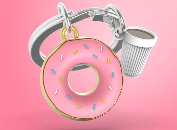 Metalmorphose Metalmorphose - sleutelhanger - donut