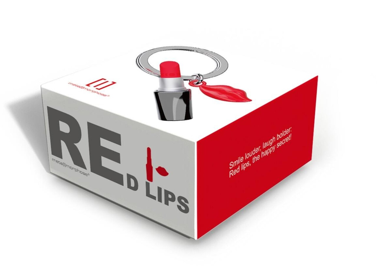 Metalmorphose Metalmorphose - sleutelhanger - lippenstift Metalmorphose Metalmorphose - sleutelhanger - lippenstift