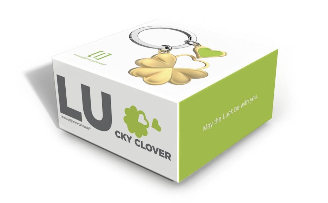 Metalmorphose Metalmorphose - sleutelhanger - lucky clover Metalmorphose Metalmorphose - sleutelhanger - lucky clover