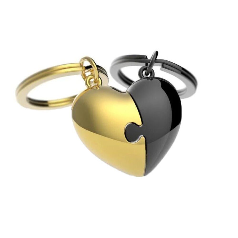 Metalmorphose Metalmorphose - sleutelhanger - love puzzle Metalmorphose Metalmorphose - sleutelhanger - love puzzle