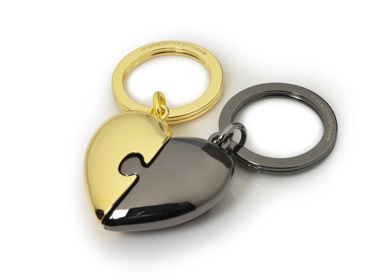 Metalmorphose Metalmorphose - sleutelhanger - love puzzle Metalmorphose Metalmorphose - sleutelhanger - love puzzle