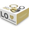 Metalmorphose Metalmorphose - sleutelhanger - love puzzle Metalmorphose Metalmorphose - sleutelhanger - love puzzle