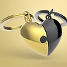 Metalmorphose Metalmorphose - sleutelhanger - love puzzle Metalmorphose Metalmorphose - sleutelhanger - love puzzle