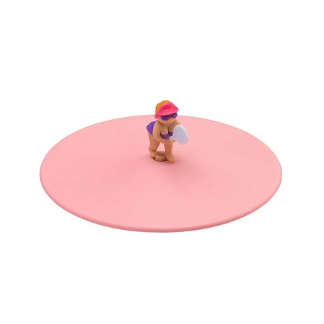 Lurch Lurch - siliconen deksel - beach friends tina tennis