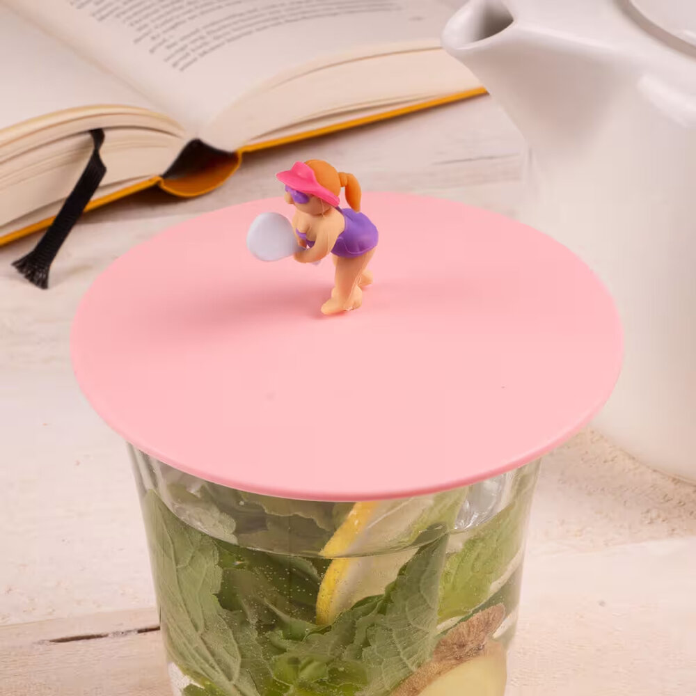 Lurch Lurch - siliconen deksel - beach friends tina tennis