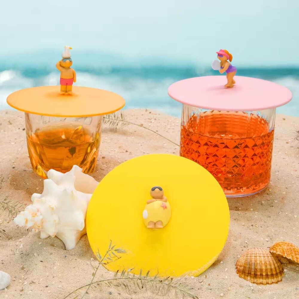 Lurch Lurch - siliconen deksel - beach friends dave dune